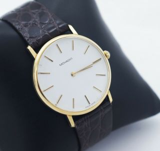 Movado Vintage 14k Gold Swiss 17 Jewels Watch