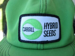 Vintage Cargill Hybrid Seeds Patch Snap Back Mesh Hat K - Products Farm