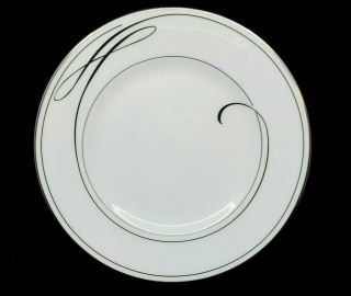 Waterford Ballet Ribbon Platinum Salad Plate (see Note) - 8 " - 0908c