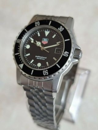 Tag Heuer Professional 1500 Series 200 Meters Watch Ref.  929.  213g - 2