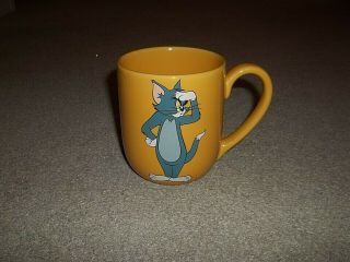 Vintage Rare 1997 Warner Bros.  Wb Tom & Jerry Cartoon Network Hanna Barbera Mug