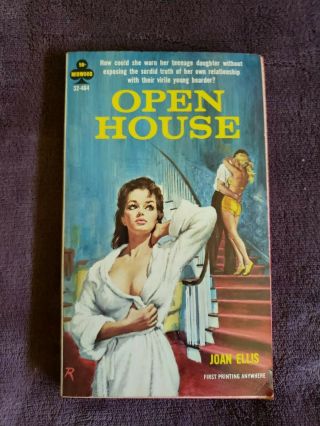 Open House,  Joan Ellis (midwood) Radar Cover 1965 Vintage Sleaze