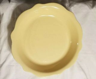 Southern Living At Home Gail Pittman Hospitality Butter Yellow 10.  5 " Pie Plate