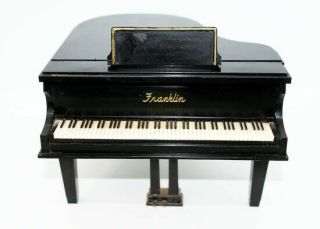 Vintage Franklin Baby Grand Piano Transistor Radio