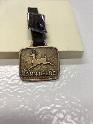 Vintage Antique Pocket Watch Fob John Deere - 2 Legged - Old Piece