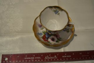 Vintage Royal Albert China Cup And Saucer England 4460