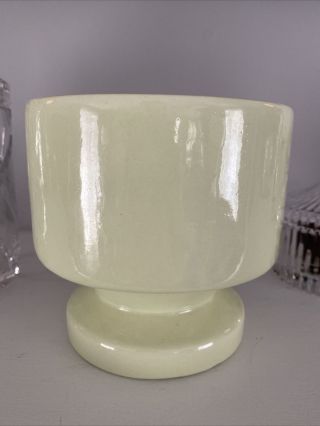 Vintage Haeger Usa Planter Pot Light Green 5”