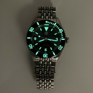 NTH Oberon II Sub Watch With Date And Beads Of Rice Bracelet 6
