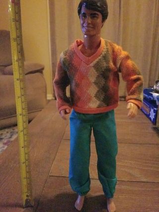 Vintage Mattel Ken Barbie Doll 1968.  Blue Pants With Sweater.