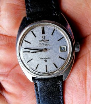 Omega Chronometer Constellation Automatic Watch Men 