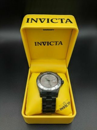 Invicta Pro Diver 43 Pave Diamond Swiss Quartz Watch ref.  5039 Rare Limited Ed. 6