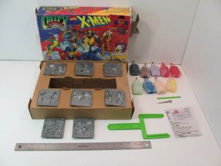 Creepy Crawlers X - Men Thing Maker Molds Vintage 1995