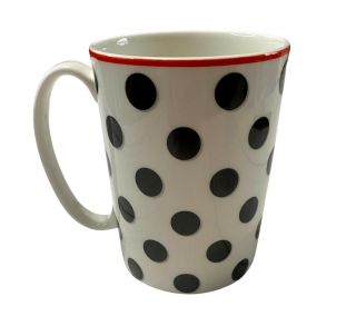Lenox Kate Spade Things We Love Black Dot Mug
