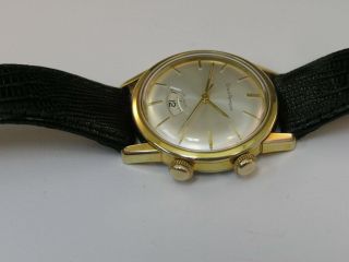 Vintage Girard - Perregaux Alarm Watch 1960 ' s Gold Colored Well 2