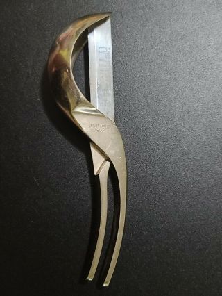 Vintage Hoffritz Ny 7 " Clam Or Oyster Opener,  Made In Italy