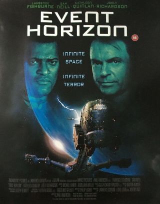 Event Horizon 1997 Vintage 16 " X 16 " Uk Cic Video Poster - /