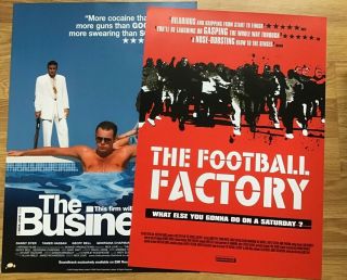 Football Factory / The Business Mini Video Poster Set