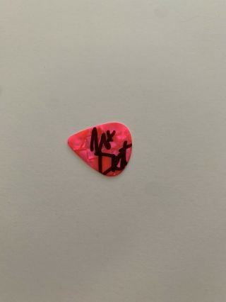 Green Day Autographed Signed Guitar Pick - Mike Dirnt
