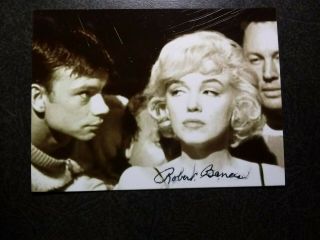 Robert Banas Authentic Hand Signed Autograph Photo With Marilyn Monroe