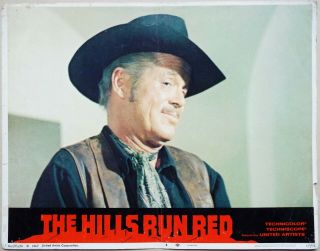 The Hills Run Red 1966 Henry Silva,  Dan Duryea 7 Us Lobby Cards