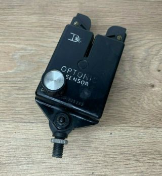 Vintage Efgeeco Optonic Bite Indicator/ Alarm - - Fishing - Black