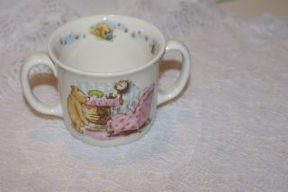 Royal Doulton Classic Pooh 2 Handle Toddler Cup/Mug Porcelain 2
