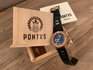 New/extremely Rare 31/100 Pontvs Kraken Bronze Limited Edition Watch