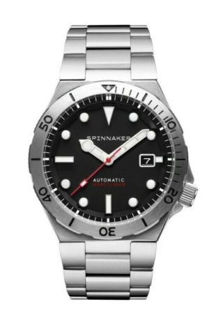 Spinnaker Limited Edition Boettger Automatic Carbon Black 42mm Diver Watch