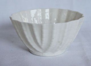 Vintage Belleek Sugar Bowl Dish Ireland Shell Design
