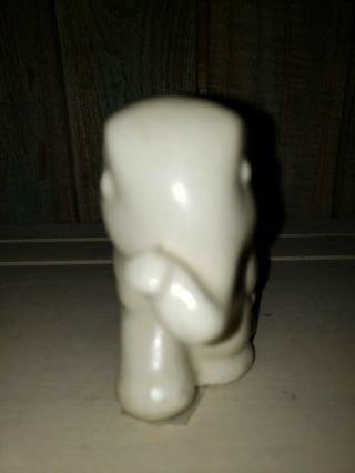 Vintage SHAWNEE Pottery Miniature ELEPHANT 2 3/4 