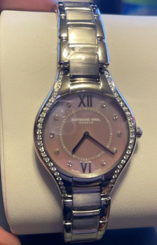 Raymond Weil Noemia Pink Mother Of Pearl Dial Women 