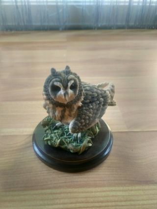 Vintage Country Artists Short - Eared Owl Figurine - 2001