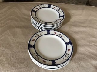 Adams Lancaster China Ironstone 12 Bread Butter Plates Plate 6 " England