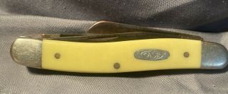 Vintage Case Xx 3318 Cv Usa 3 Blade Folding Knife
