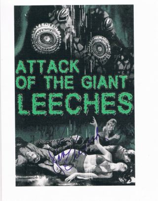 Hand Signed Autographed 8x10 Photo Jan Shepard Attack Of The Giant Leeches