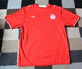 Olympiakos Fc ‘puma’ Home Shirt 2007 - 2009 (medium) Vintage Greece Red
