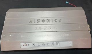 Vintage Hifonics 840w Xx - Zeus 1600w Power Amplifier Car Radio Mono Rare