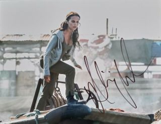 Alicia Vikander Tom Raider Laura Croft Signed Autographed 8x10 Photo Holo