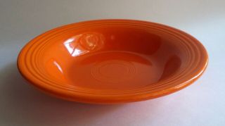 Vintage 30s/40s Homer Laughlin Fiestaware Rim Soup Bowl - Fiesta Red - 8 - 3/8 
