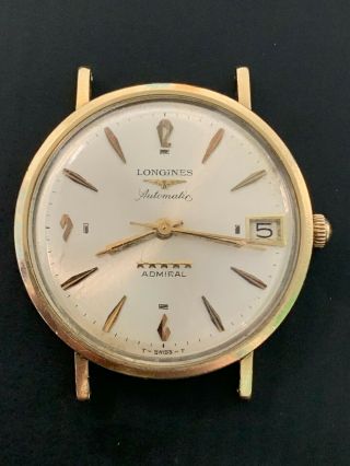 Vintage Longines Gold Filled Wind - Up Watch