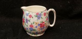 Vintage Porcelain Royal Winton Grimwades Old Cottage Chintz Pitcher