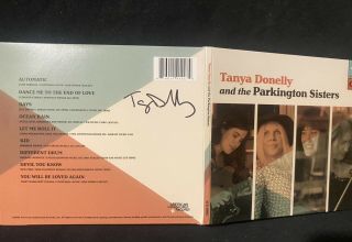 Tanya Donelly Signed Cd Parking Sisters Belly Throwing Muses