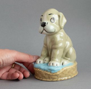 Vintage WADE Ceramic BENGO Puppy Dog MONEY BOX - All in 2