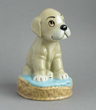Vintage WADE Ceramic BENGO Puppy Dog MONEY BOX - All in 3