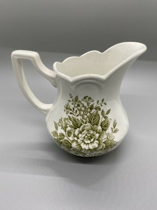 Royal Staffordshire Avondale Ironstone By J&g Meakin England Pitcher/creamer
