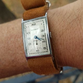 Movado Rectangular,  Vintage Watch From The 1930´s