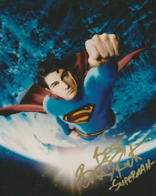 Brandon Routh Autographed Signed 8x10 Photo (superman) Reprint