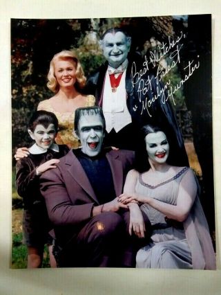 The Munsters Signed Photo Pat Priest Marilyn Munster Family Publicity Studio