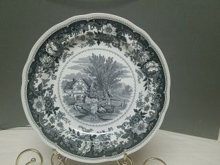 Country Lanes Calling Home Plate By Spode 10.  25 Inches Diameter