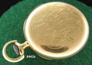 6442,  Vintage & fine Touchon Minute Repeating 44.  88 mm.  14K OF beauty. 2
